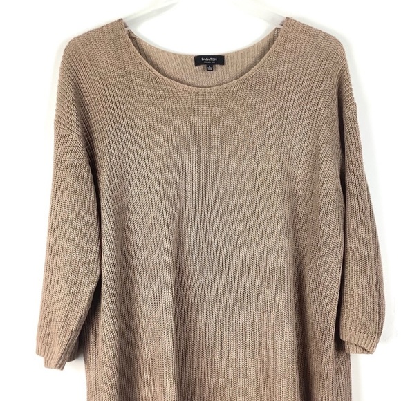 Babaton Linen/Silk Blend Sweater, size Large - Picture 4 of 12